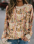 Brigitte™ | PULLOVER WITH FLOWERS