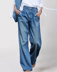 Sofia™ | COMFORTABLE WIDE-CUT LADIES' JEANS