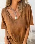 Scarlett™ | RELAXED BELLY-PROTECTING SUMMER TOP