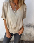 Scarlett™ | RELAXED BELLY-PROTECTING SUMMER TOP