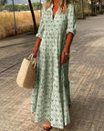 Amy™ | BELLY-COVERING BOHO DRESS