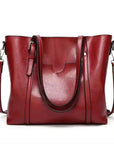 Ivy | LEATHER TOTE BAG