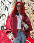 Gwendolyn™ | BOLD LEATHER JACKET