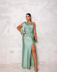 Harper™ | LUXURY SATIN EVENING DRESS