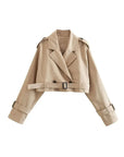 Darcy™ | LADIES CROPPED TRENCHCOAT