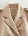 Darcy™ | LADIES CROPPED TRENCHCOAT