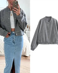 Delphine™ | CASUAL BOMBER JACKET