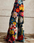 Bella | Floral Flow Wide-Leg Pants