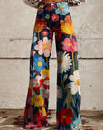 Bella | Floral Flow Wide-Leg Pants