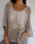 Jolaine™ | STARRY KNIT TOP