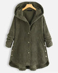 Flora™ | CORDUROY JACKET WITH HOOD