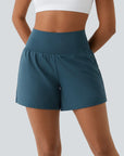 Mary™ | 2-IN-1 YOGA SHORTS WITH HIGH WAIST, BACK POCKET AND SIDE POCKET