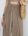 Ellie™ | ROSETTA WIDE CUT LINEN TROUSERS