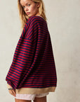 Saskia™ | STRIPED OVERSIZED JUMPER