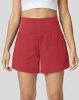 Mary™ | 2-IN-1 YOGA SHORTS WITH HIGH WAIST, BACK POCKET AND SIDE POCKET