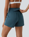 Mary™ | 2-IN-1 YOGA SHORTS WITH HIGH WAIST, BACK POCKET AND SIDE POCKET