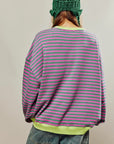 Saskia™ | STRIPED OVERSIZED JUMPER