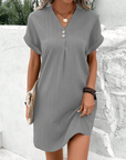 Florencia™ | V-NECK BELLY-COVERING DRESS