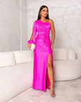 Harper™ | LUXURY SATIN EVENING DRESS