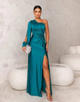 Harper™ | LUXURY SATIN EVENING DRESS