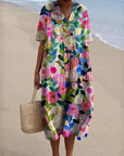 Sienna™ | COLORFUL FLORAL SUMMER DRESS