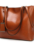 Luna | LEATHER CROSSBODY-TOTE BAG