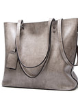 Luna | LEATHER CROSSBODY-TOTE BAG