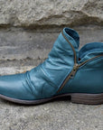 Miriam™ | ZIPPED LEATHER BOOTS