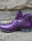 Miriam™ | ZIPPED LEATHER BOOTS